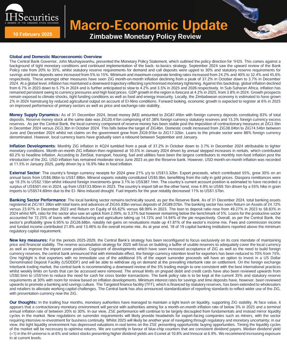 The inaugural Macro Economic Update for 2025 is now accessible on our website. Should you wish to review the complete report, please click on the link provided below.
ih-group.com/download/ih-ma…