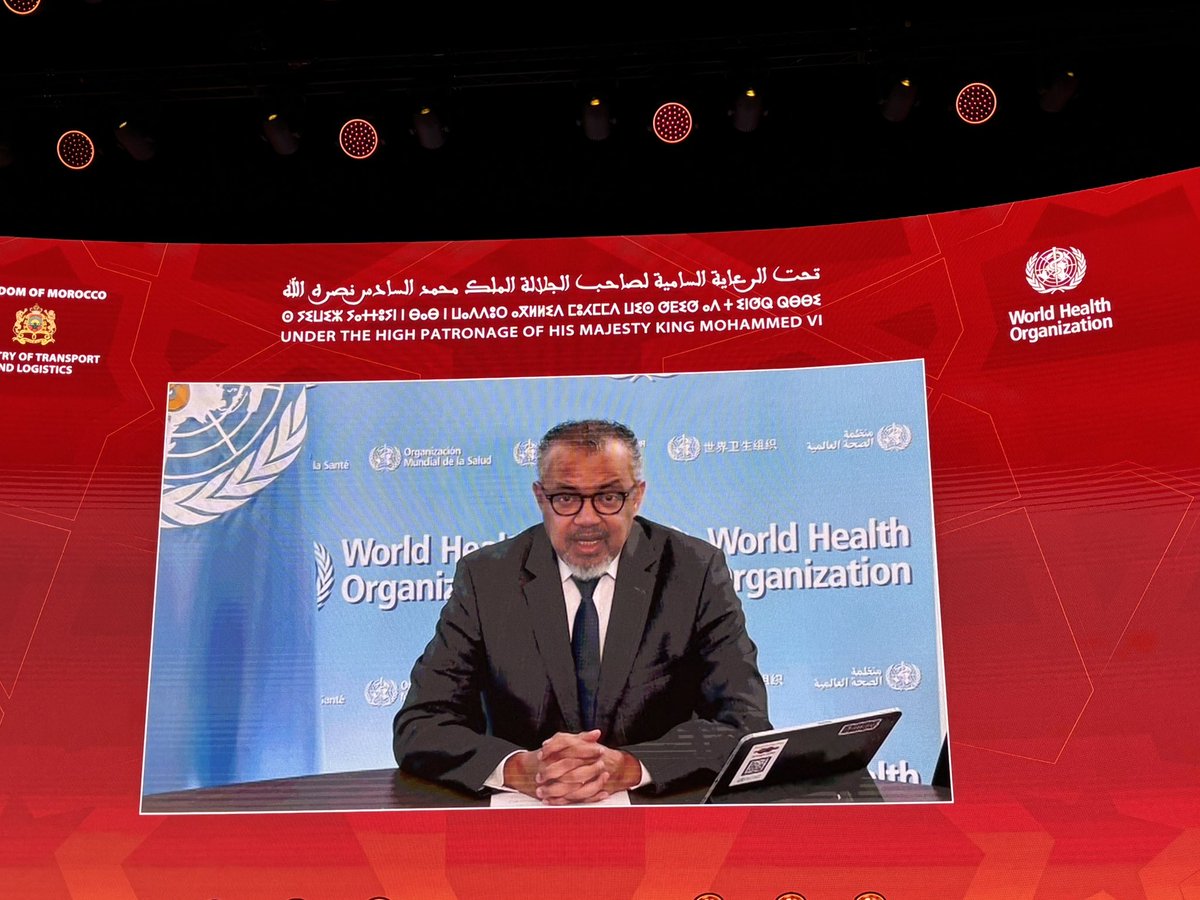 We need transport systems for people, not cars says @drtedros at opening of 4th Global Ministerial Conference on Road Safety.
We call on governments to take urgent action and put safety first