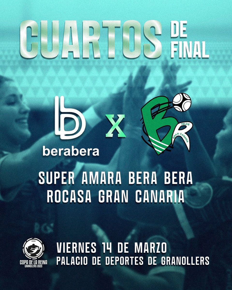 🔜 Muchas ganas de que llegue el 14 de marzo, ¡ya tenemos rival de la #CopaSMLaReina! 🙌🏻

Nos vemos pronto <a href="/BalonmaBeraBera/">super amara Bera Bera</a> en Granollers, ¡el clásico de los clásicos! 🤩