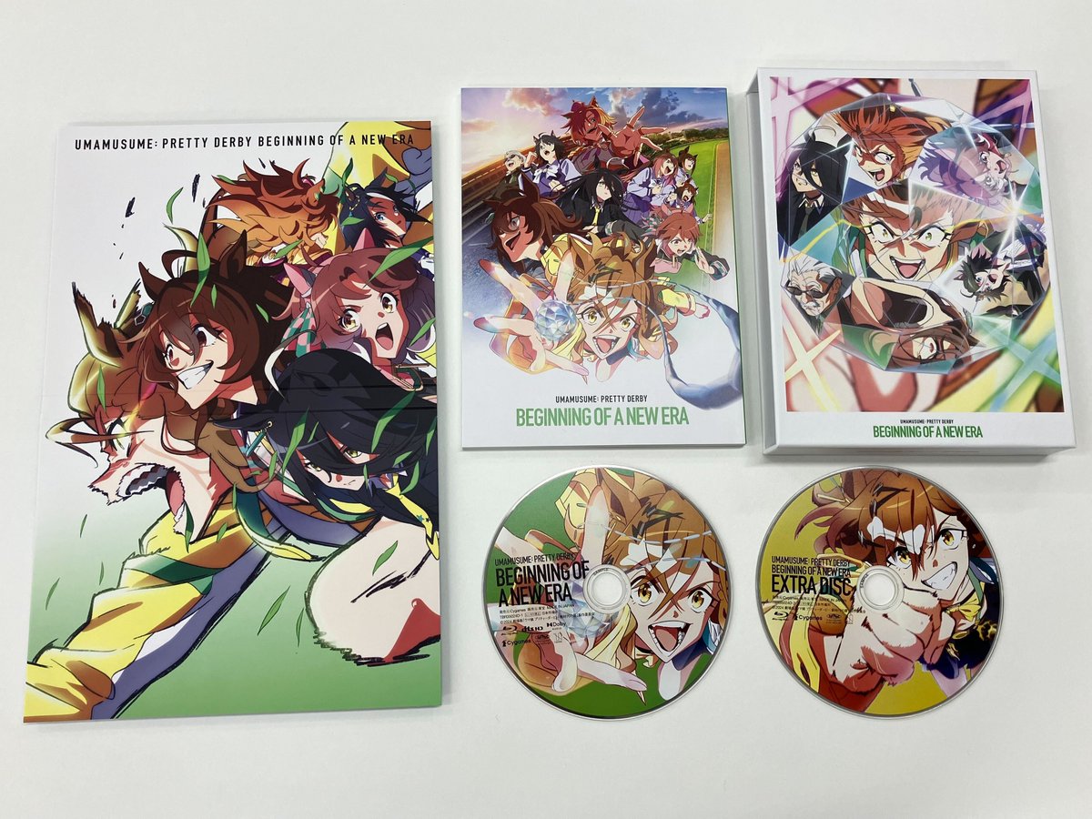 明日発売！！】 劇場版『ウマ娘 プリティーダービー 新時代の扉』Blu