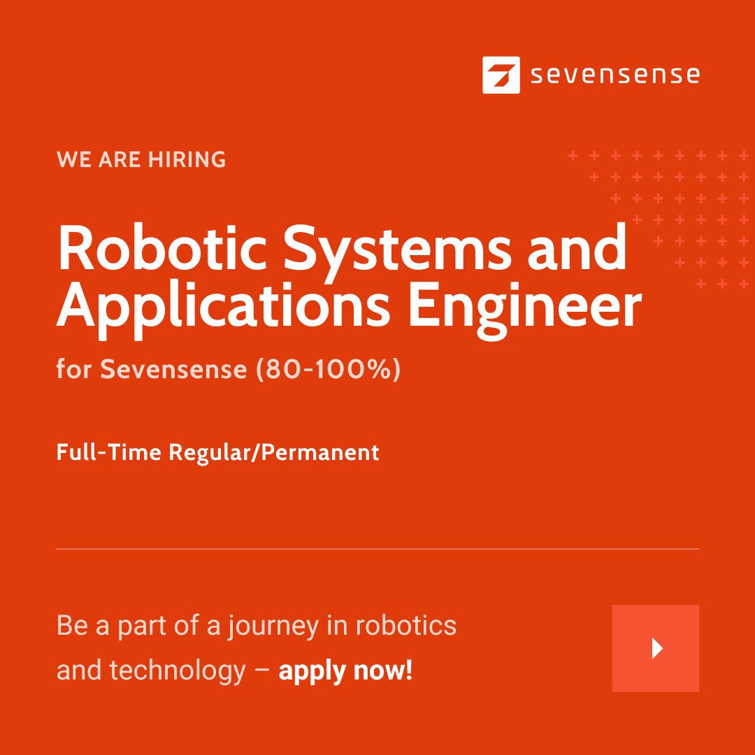 7Srobotics's tweet image. Join us to shape the future of mobile robotics! Optimize deep-learning pipelines, refine neural networks & enhance system performance.
🔹Proven experience with ROS, Ubuntu, Python and C++
📍 Hybrid
Apply now! careers.abb/global/en/job/…