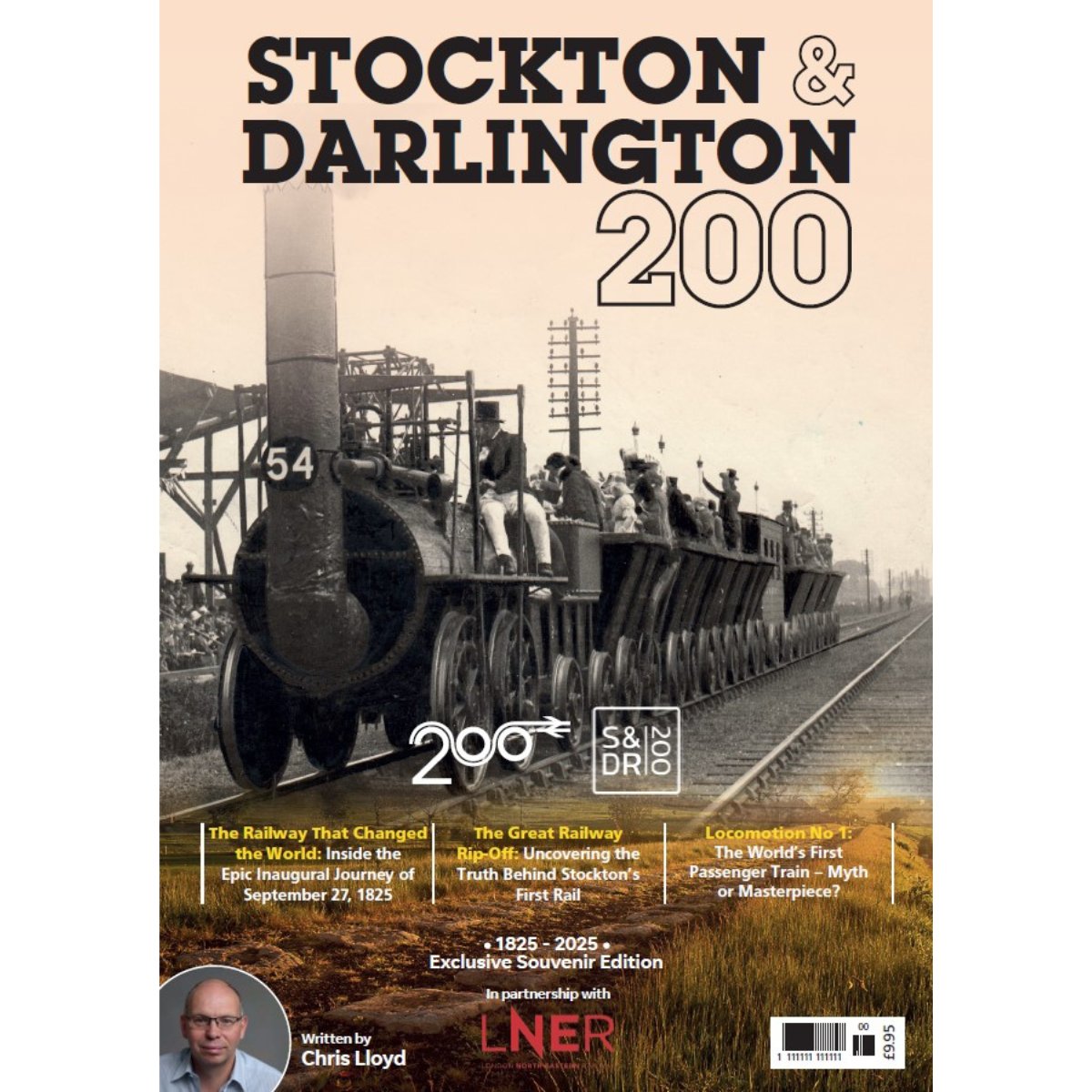 This commemorative souvenir brochure, celebrating 200 years of the modern railway and the opening of the Stockton and Darlington Railway in 1825, is out next month.

Discounted pre-orders are available now: store.newsquest.co.uk/pre-order-rail…

#Railway200