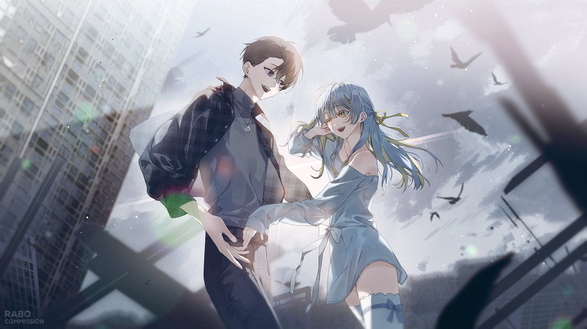 마지막 1차 커미션(LD 반신) 작업물입니다 😁 신청 감사합니다!