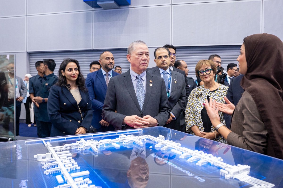 iptc_net_org's tweet image. Our esteemed VIPs were treated to an exclusive tour of the #IPTC2025 Exhibition. 

A great experience for all! #IPTC2025 

#EnergyLeaders