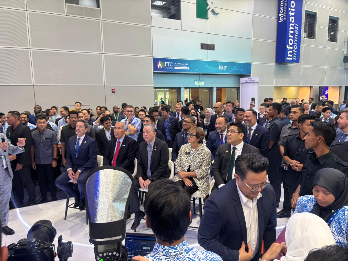 iptc_net_org's tweet image. Our esteemed VIPs were treated to an exclusive tour of the #IPTC2025 Exhibition. 

A great experience for all! #IPTC2025 

#EnergyLeaders