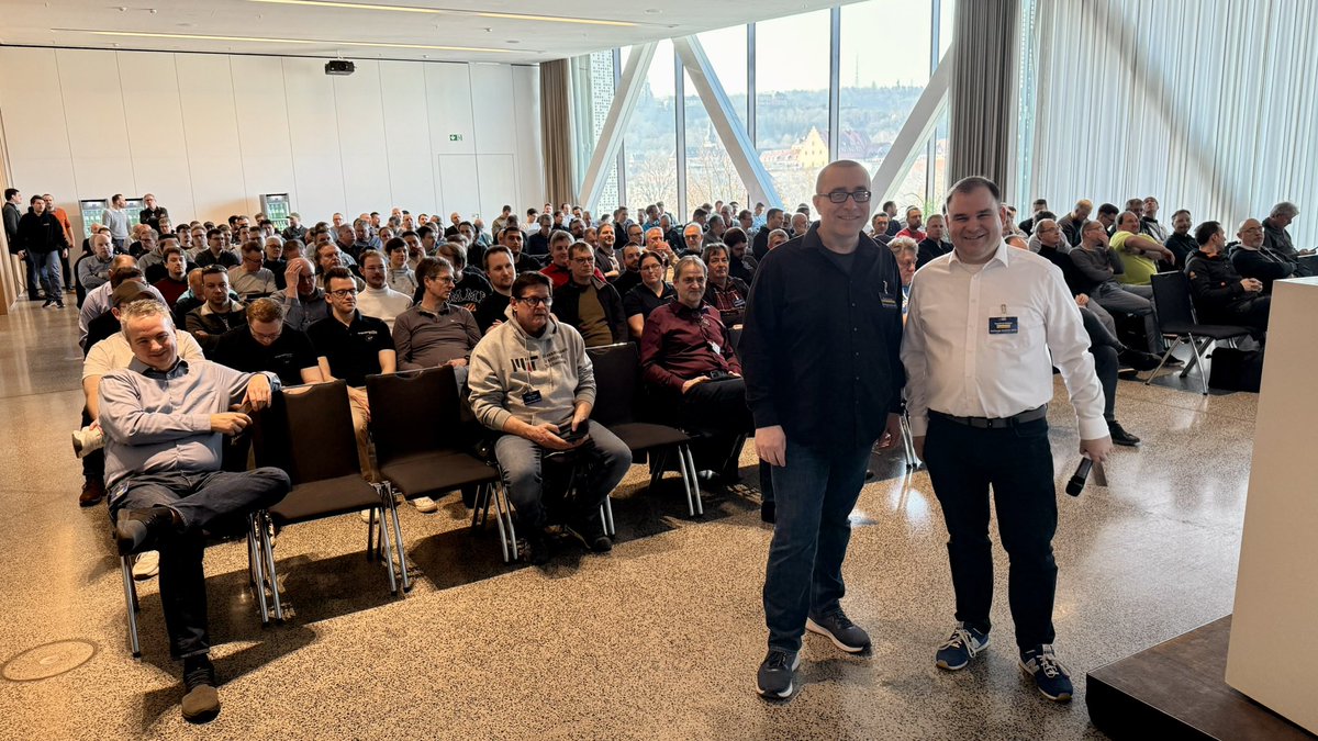 #MSExchangeSummit 2025 is starting! Big crowed, thanks to Manfred Helber Thomas Stensitzki for organizing this awesome <a href="/msexchangeteam/">msexchangeteam</a> event! <a href="/schnoll/">Scott Schnoll</a> will also talk tomorrow! My session on Defender is at 2:40p <a href="/IntellityNet/">Intellity GmbH</a> #mvpbuzz