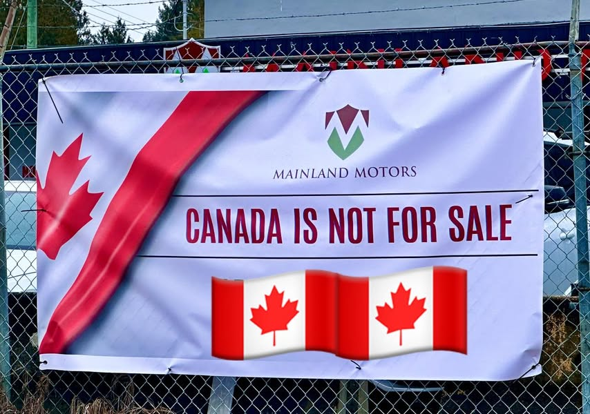 ABrosnikoff's tweet photo. CANADA π¨π¦ is not for Sale!!! #proudlycanadian #FlagDay #canadianstyle #truenorthstrongandfree https://t.co/mGGxBqhYUG
