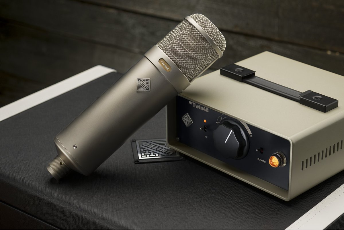 UNITED STUDIO TECHNOLOGIES UT TWIN48: MICROFONO A CONDENSATORE A DIAFRAMMA LARGO. Leggi l'articolo completo su Audiofader: audiofader.com/united-studio-… #unitedstudio #microhones #CondenserMicrophone
2 m