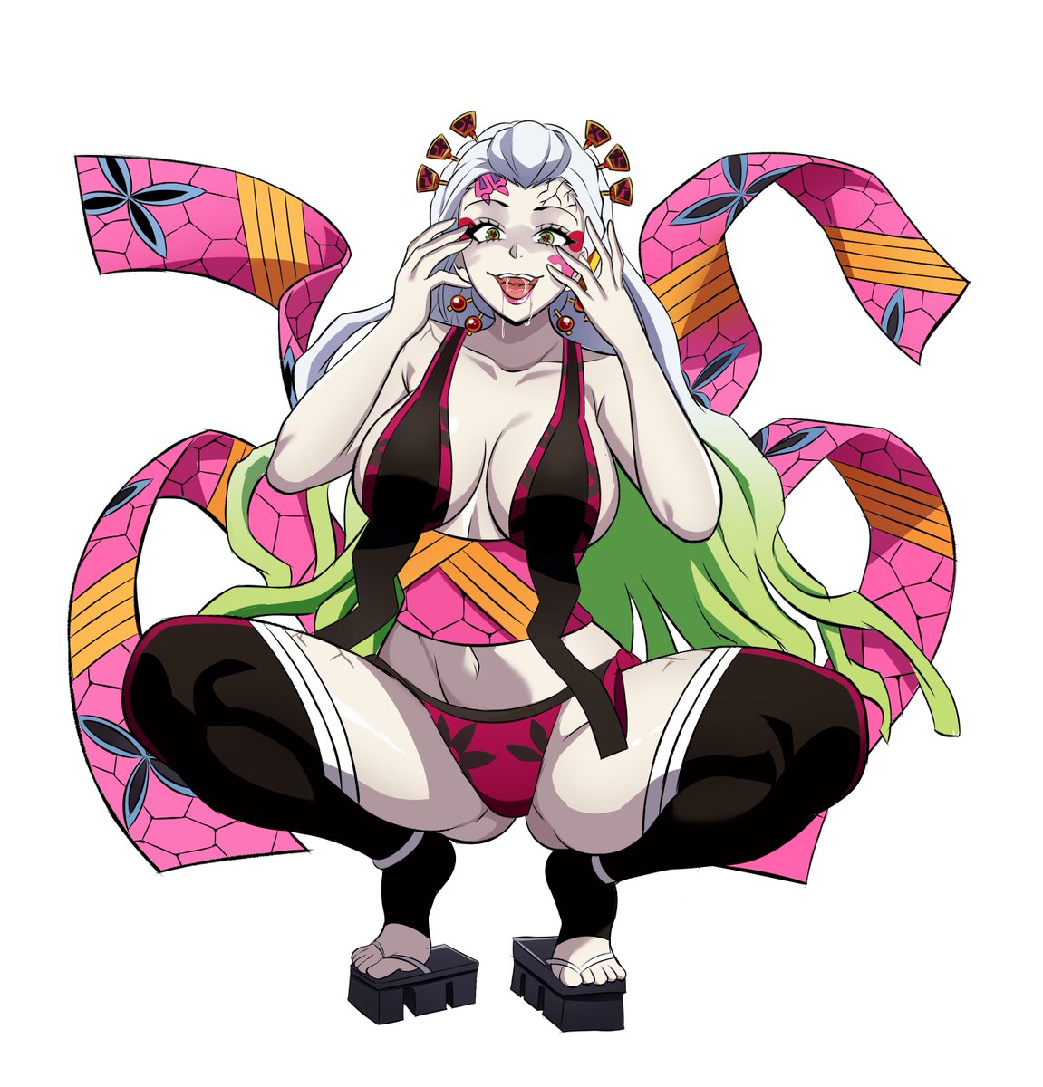 Demon Slayer - Daki
#kimetsunoyaiba #DemonSlayer 
#Commission