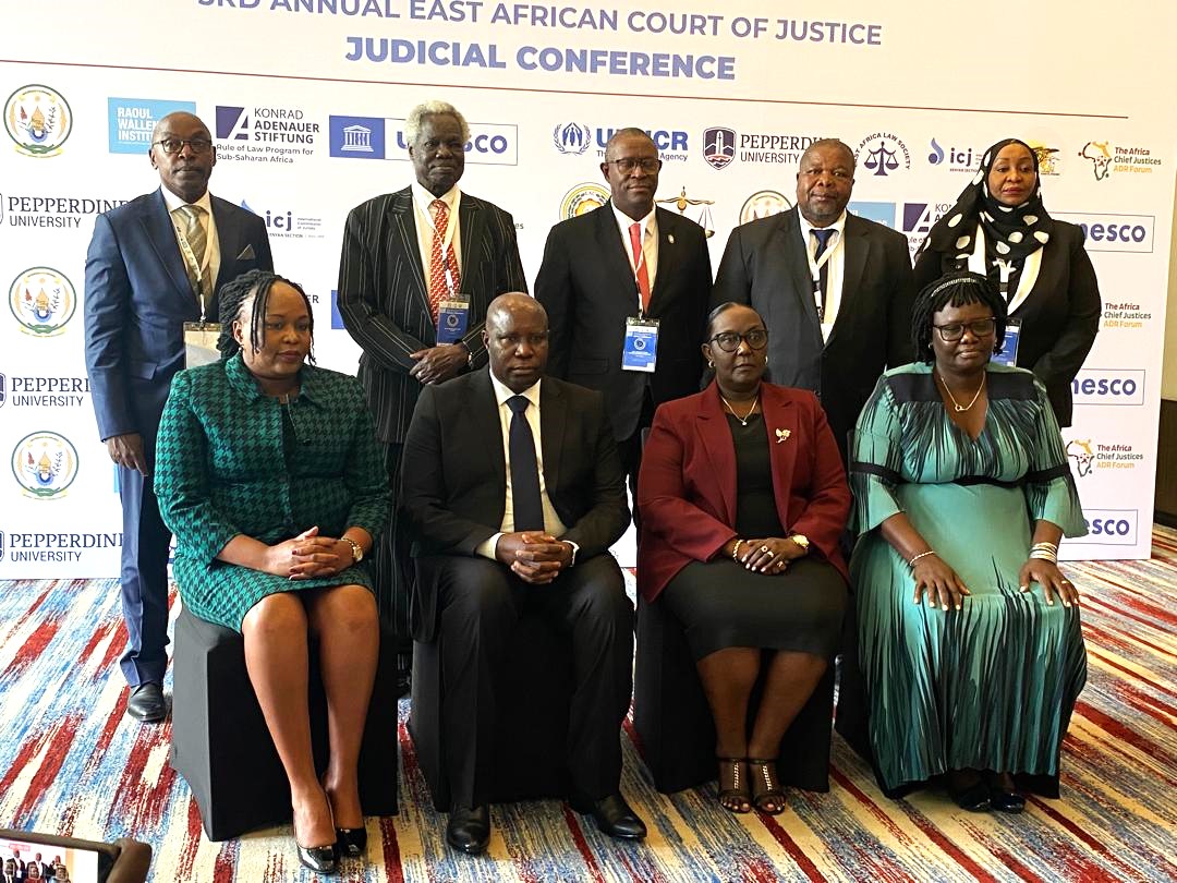 Kigali Marriott Hotel – The Rt. Hon. Chief Justice, MUKANTAGANZWA Domitilla, officially opened the 3rd Annual EACJ Judicial Conference and the Rotational Court Sessions. You can follow the entire opening ceremony here: youtube.com/live/XNR1Grm_i…