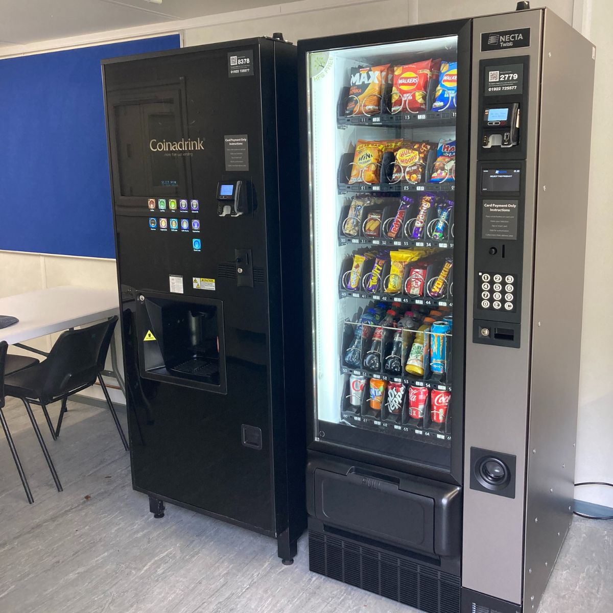 coinadrink's tweet image. 👩‍💻 Every staff canteen or breakout area can be enhanced with fully managed vending services. Why not get in touch with us to see how it can work for yours? 

👉 loom.ly/itkMEmM 👈
👉 01922 640777 👈 

#StaffCanteen #BreakoutArea #CoffeeSolutions #Vending #B2B