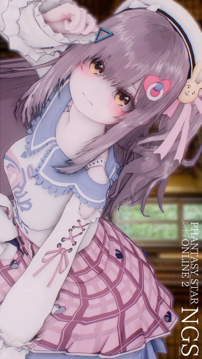 utautaj's tweet photo. 「こうゆうポーズ好きなの…❓」

#PSO2NGS_S︎S 
#フォロワーのアークスがｒｔしてくれてまだ見ぬアークスと繋がりたい 
#PSO2NGS_S︎S https://t.co/VE84vNtI6U