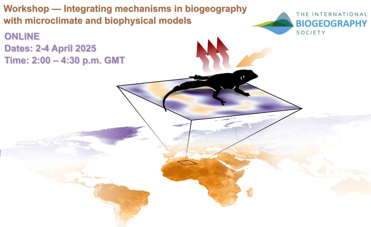 JGRubalcaba (@jgrubalcaba.bsky.social) (@jgrubalcaba) on Twitter photo Interested in mechanistic & hybrid species distribution models? Don't miss our workshop! Online - 2-4 April <a href="/g_fandos/">Guillermo Fandos</a> REGISTER: biogeography.org/news/news/work… Interested in mechanistic & hybrid species distribution models? Don't miss our workshop! Online - 2-4 April <a href="/g_fandos/">Guillermo Fandos</a> REGISTER: biogeography.org/news/news/work…