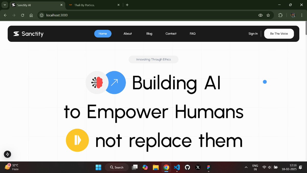 devPritam_7's tweet photo. Been inactive on twitter since I'm working as Full Stack dev😅

Btw our Sanctity AI website will go live  very soon... https://t.co/VkwVMc6pum