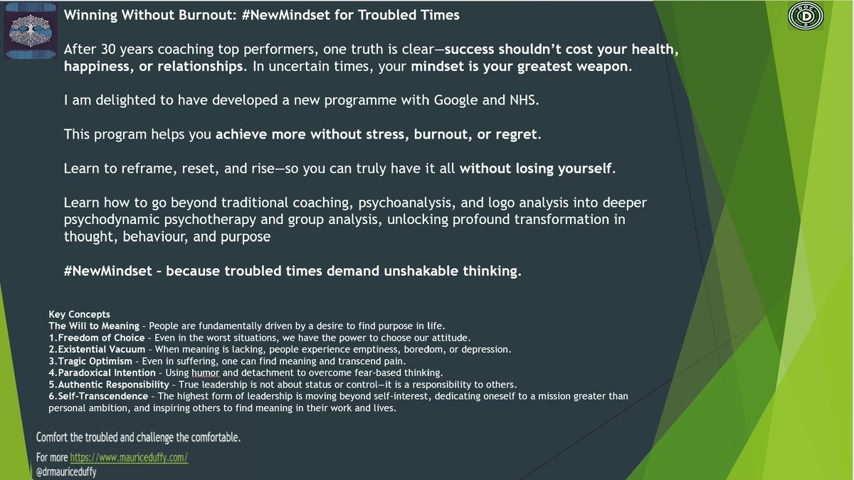 Winning Without Burnout: #NewMindset for Troubled Times
After 30 years of coaching top performers, one truth stands out—success shouldn’t cost your health, happiness, or relationships. In today’s high-pressure world, your mindset is your greatest weapon. Yet too many burn out,