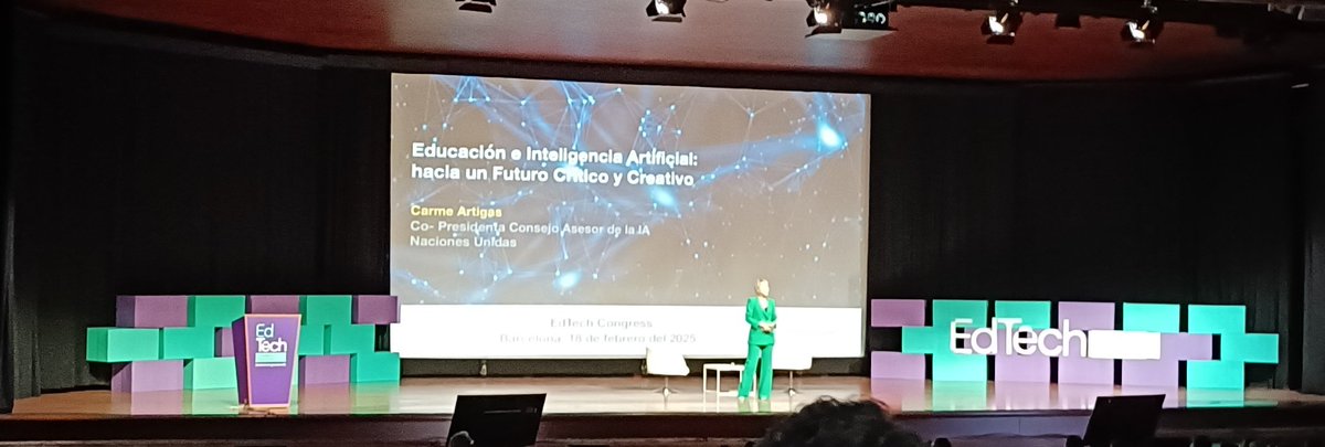 Mar Cano Mesa (@marcano_inedu) on Twitter photo Gracias, <a href="/carmeartigas/">Carme Artigas</a>, por recordarnos que la gran reflexión es el desafío #pedagógico.💡
Cómo líderes educativos más que plantearnos qué herramientas tecnológicas comprar, plantearnos cómo esa #tecnología va a favorecer el #aprendizaje.
#edtechcongress2025 <a href="/wearelearnlife/">Learnlife: Positively changing education worldwide</a> Gracias, <a href="/carmeartigas/">Carme Artigas</a>, por recordarnos que la gran reflexión es el desafío #pedagógico.💡
Cómo líderes educativos más que plantearnos qué herramientas tecnológicas comprar, plantearnos cómo esa #tecnología va a favorecer el #aprendizaje.
#edtechcongress2025 <a href="/wearelearnlife/">Learnlife: Positively changing education worldwide</a>