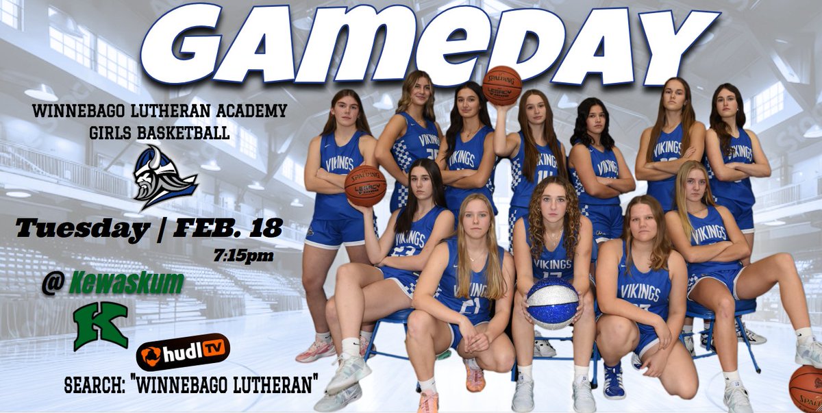 🏀GAMEDAY🏀

Right back at it today as we hit the road for a non-conference game in Kewaskum.  Go Vikings!

👀 - Vikings (4-9 | 9-13)🆚 Indians (0-11 | 2-20)
⏰ - JV 5:45 | V 7:15p
📍 - Kewaskum High School
📺- Hudl Fan ➡️fan.hudl.com/usa/wi/kewasku…