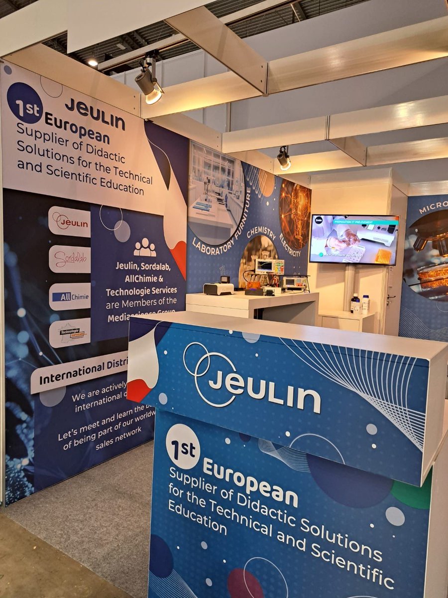Thank you all for visiting our booth at DIDACTA ! ✨
Great discussions and exciting opportunities ahead. Find us at jeulin.com 
See you soon ! 🚀