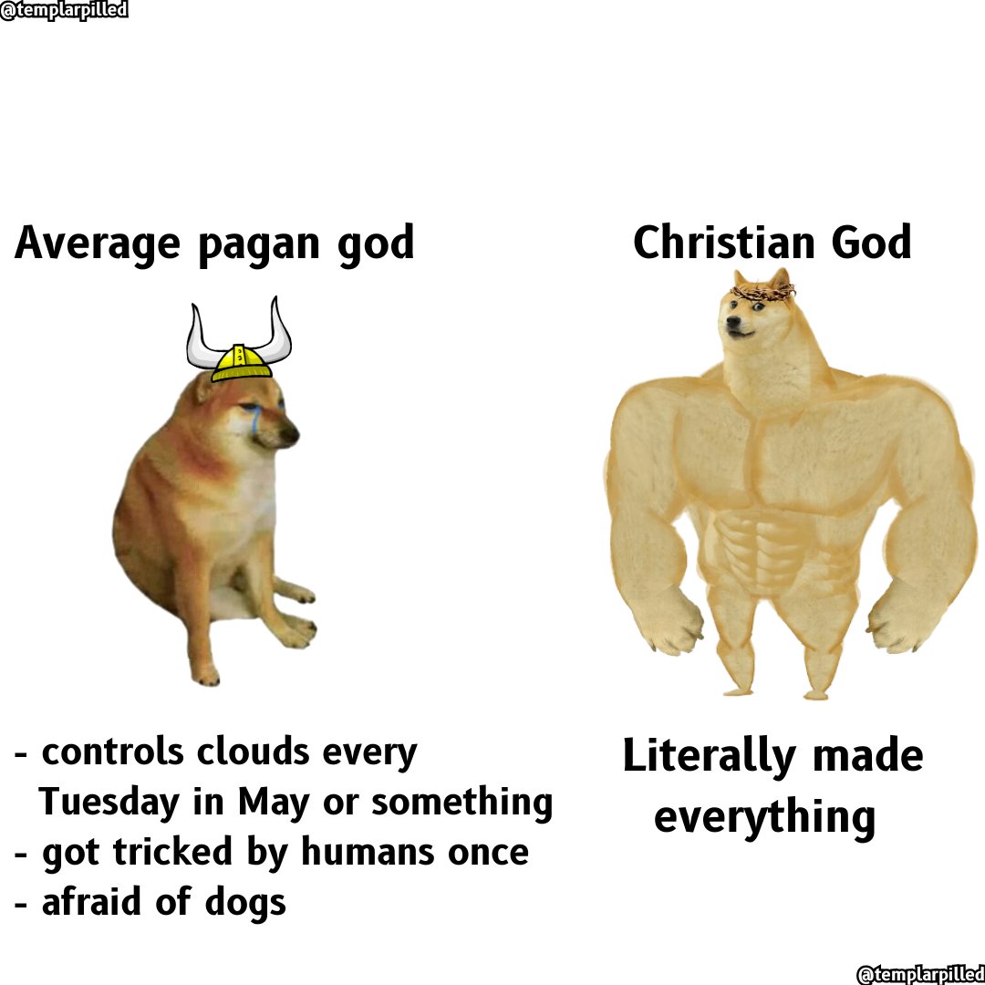 Templarpilled's tweet image. Real