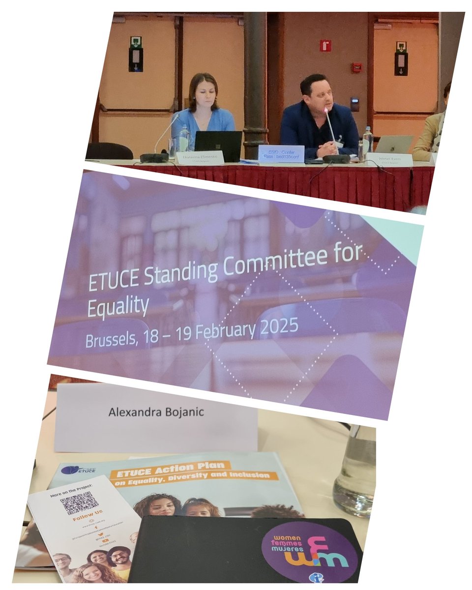 Ouverture du comité permanent égalité de @etucecsee
 L'occasion pour la @fsu_snuipp de partager des informations, des ressources, des inquiétudes aussi concernant l'état des discriminations, la lutte contre les idées d'extrême droite, les violences faites aux femmes...