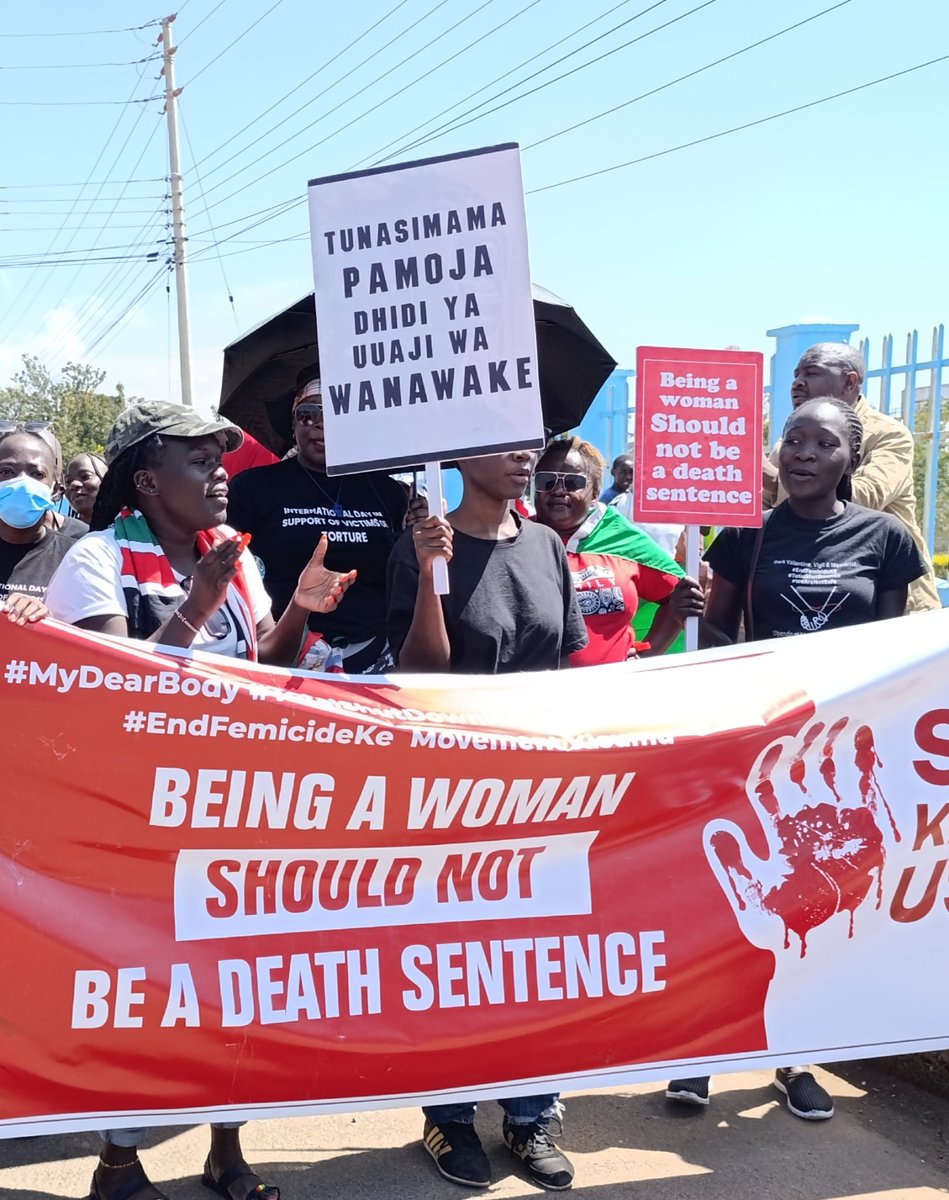 Femicide is an extreme form of Gender Based Violence against women and girls.Let's address root causes of GBV to reduce Femicide cases
#StopKillingWomen
#TotalShutDownKE
#SocialJusticeDayKE
#EndFemicideKE
#JusticeForWomen 
@TambuaSJC@MatunguSJC <a href="/social_wg/">Social Justice Centers WG- Western Chapter</a>  <a href="/WomenHRDs/">Women in Social Justice Centers</a> <a href="/HakiAfrica/">HAKI Africa</a>