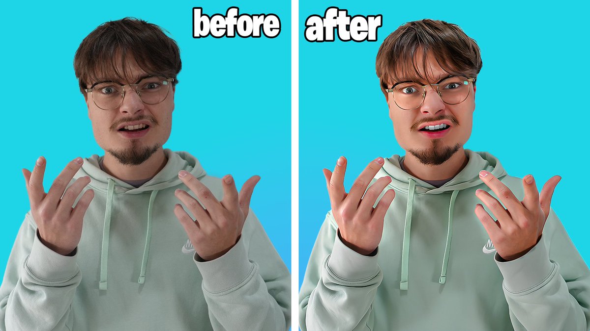 Seynoxgraph's tweet image. Before / after