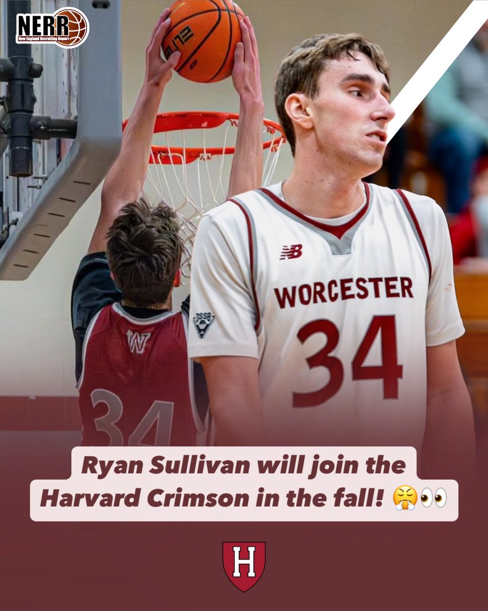 Just the other day <a href="/WA_VBB/">Worcester Basketball</a> &amp; <a href="/thebabc/">BABC™</a> 2025 Ryan Sullivan announced his commitment to Harvard University. 

More on the big man’s commitment ⬇️

newenglandrecruitingreport.com/in-the-news/su…