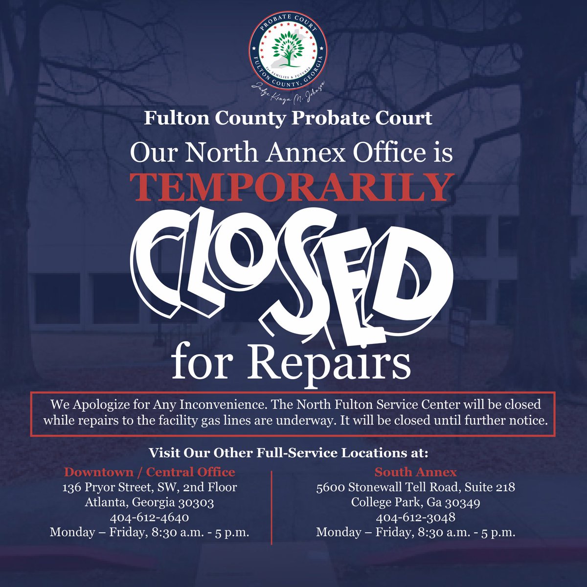 Fulton County Probate Court tweet media