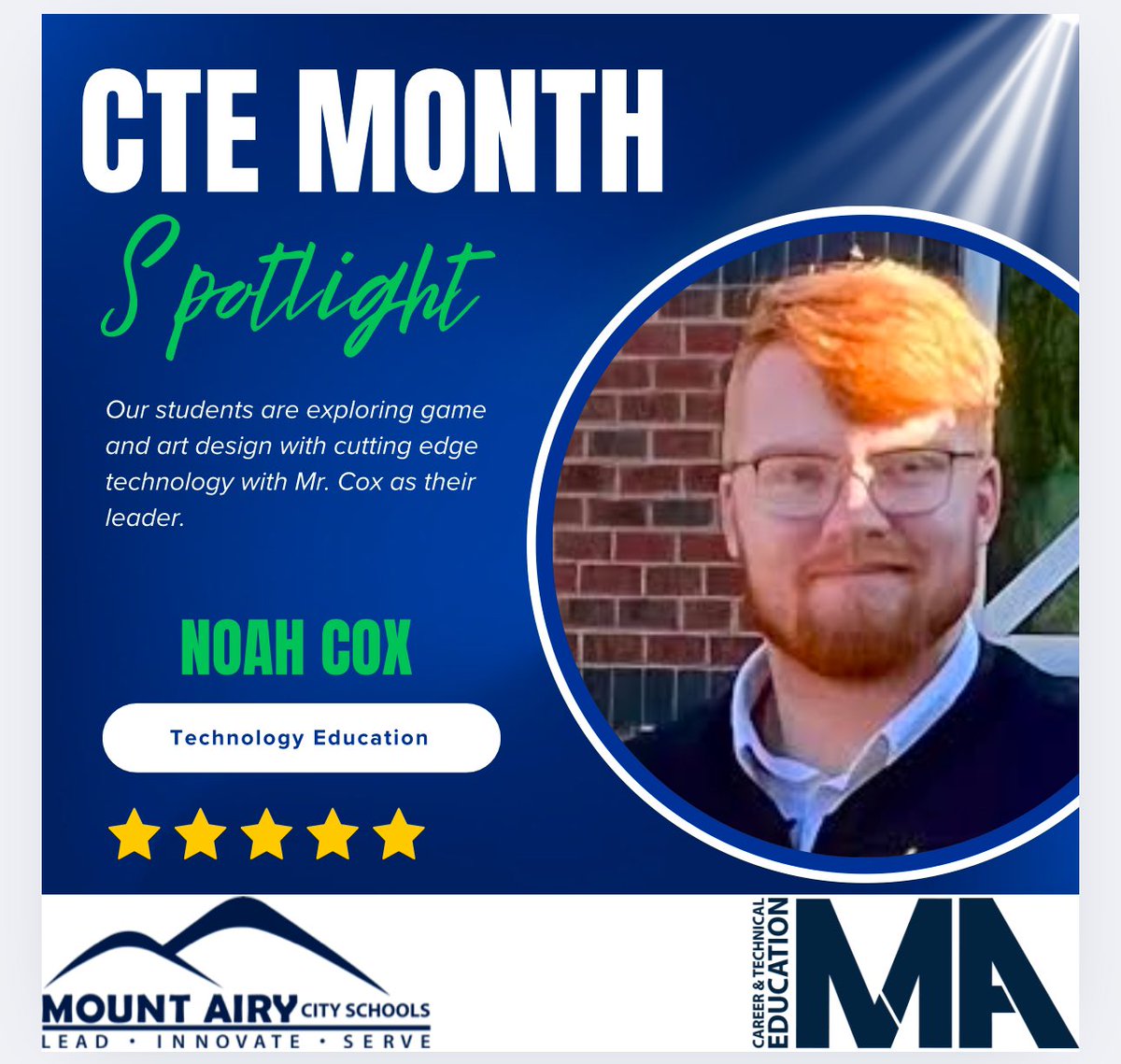 MACS_CTE (@macs_cte) on Twitter photo Noah Cox is providing opportunities for our students to explore game and art design! #cteisessential <a href="/MACSchools/">Mount Airy City Schools</a> Noah Cox is providing opportunities for our students to explore game and art design! #cteisessential <a href="/MACSchools/">Mount Airy City Schools</a>