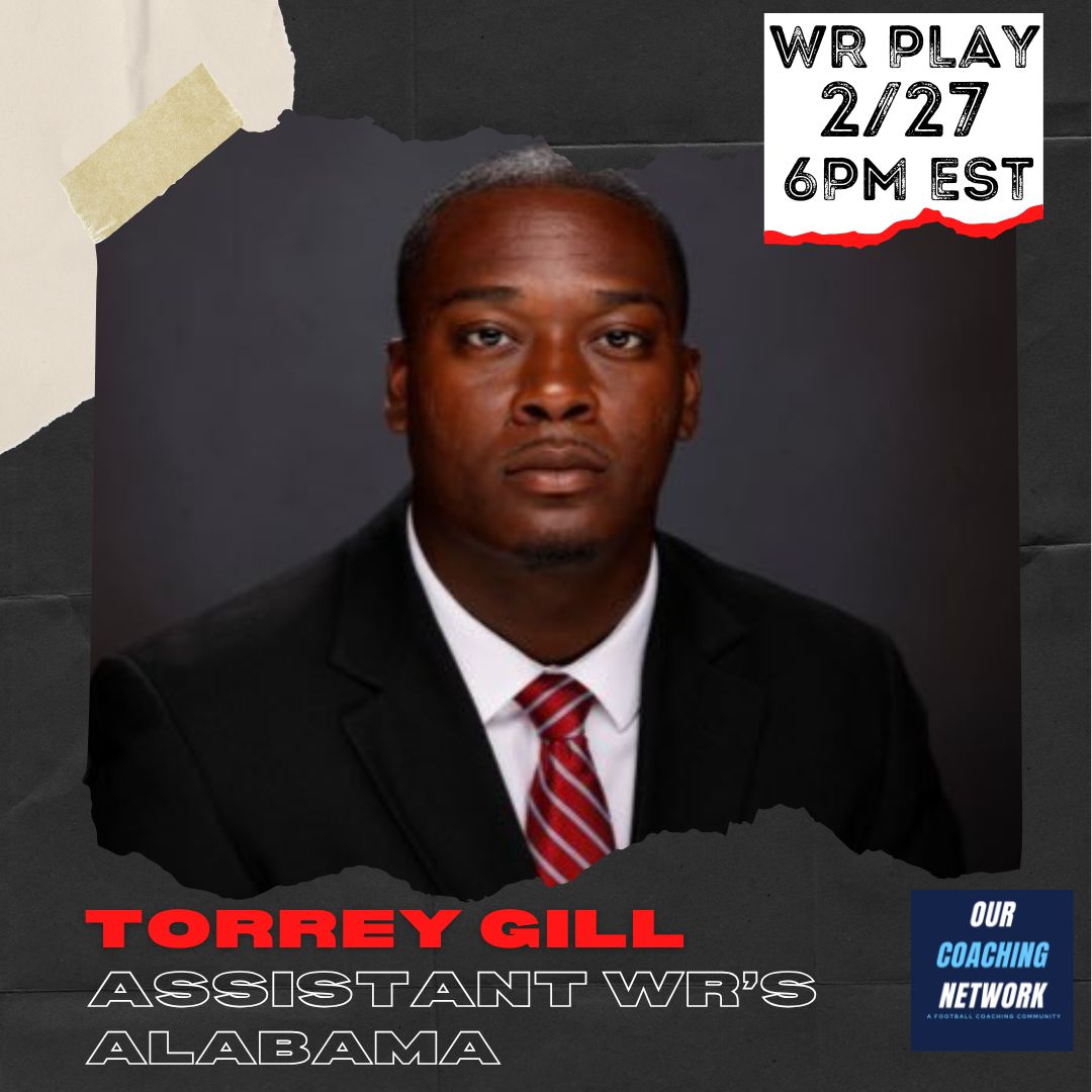 Our Coaching Network | A Football Coach Community (@ourcoachingnet) on Twitter photo πWR Developmentπ
Excited to add <a href="/Coach__Gill/">Torrey Gill</a> to our February Virtual Clinic Lineup as part of our WR Development Seriesπ
Topic: WR Releasesβ
Coaches can RSVP & reserve your spot now belowπ
members.ourcoachingnetwork.com/events/torrey-β¦ πWR Developmentπ
Excited to add <a href="/Coach__Gill/">Torrey Gill</a> to our February Virtual Clinic Lineup as part of our WR Development Seriesπ
Topic: WR Releasesβ
Coaches can RSVP & reserve your spot now belowπ
members.ourcoachingnetwork.com/events/torrey-β¦