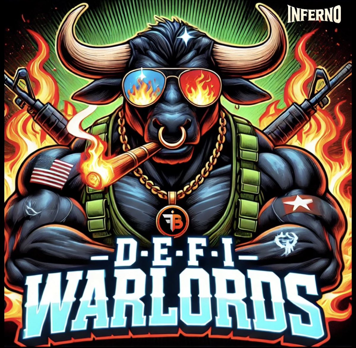 BADSPORTSLABS's tweet photo. @allykane5 @InfernoBullWin #DEFIWARLORDS $INF $BLAZE https://t.co/RDkBpuM4ep