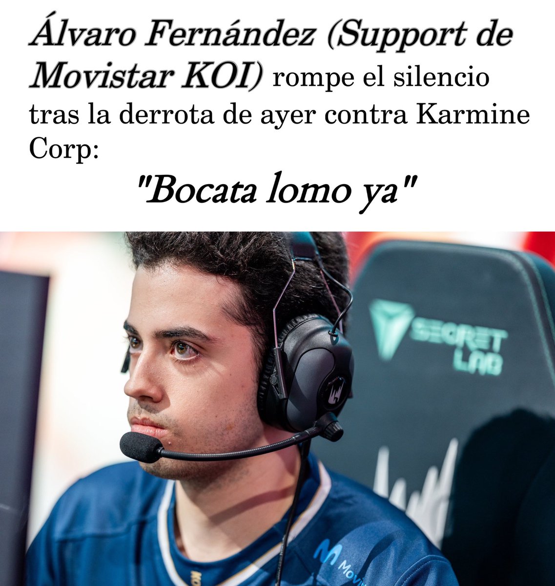 Movistar KOI League of Legends (@movistarkoilol) on Twitter photo 