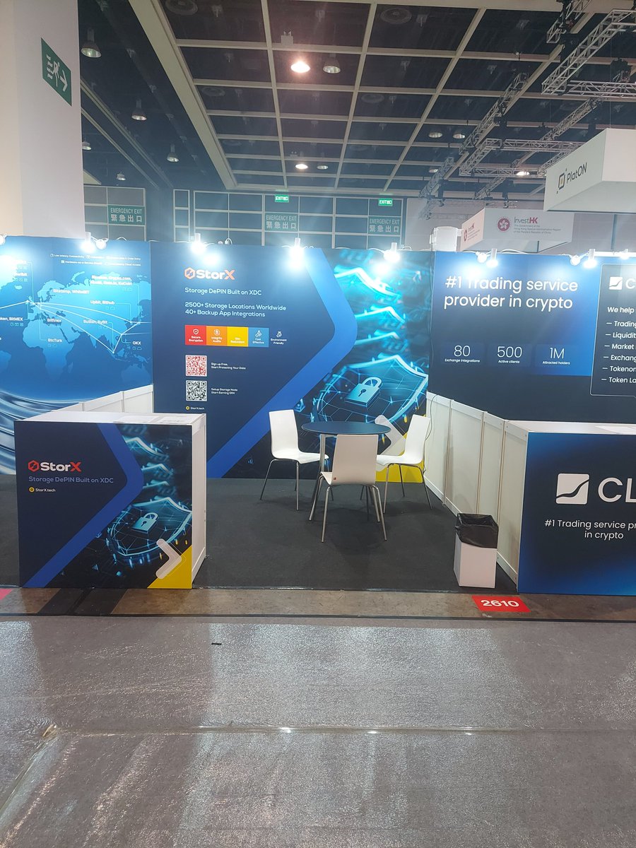 🌟 StorX Network has arrived in Hong Kong! 🇭🇰

Our booth at <a href="/consensus2025/">Consensus 2025</a> is all set to welcome YOU tomorrow! 🚀

Explore how StorX Network is pioneering the future of decentralized cloud storage through #DePIN (Decentralized Physical Infrastructure Network)—empowering users