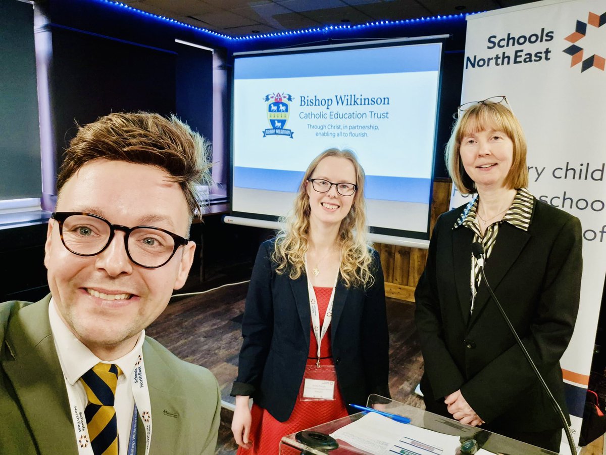 BWCET Centre for Teaching (@cforteaching) on Twitter photo A few of our fabulous <a href="/bwcet/">Bishop Wilkinson Catholic Education Trust</a> Education Team getting ready to present in The Bunker!
Join them at #snecurriculum25 <a href="/SCHOOLSNE/">Schools North East</a>
*The Transformative Power of Curriculum for our Disadvantaged Pupils*
#curriculumknowledge A few of our fabulous <a href="/bwcet/">Bishop Wilkinson Catholic Education Trust</a> Education Team getting ready to present in The Bunker!
Join them at #snecurriculum25 <a href="/SCHOOLSNE/">Schools North East</a>
*The Transformative Power of Curriculum for our Disadvantaged Pupils*
#curriculumknowledge