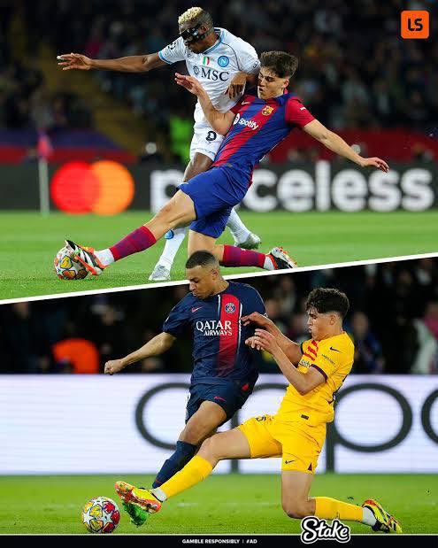 Pau Cubarsi bullying players and giving insane passes 

A THREAD 🧵