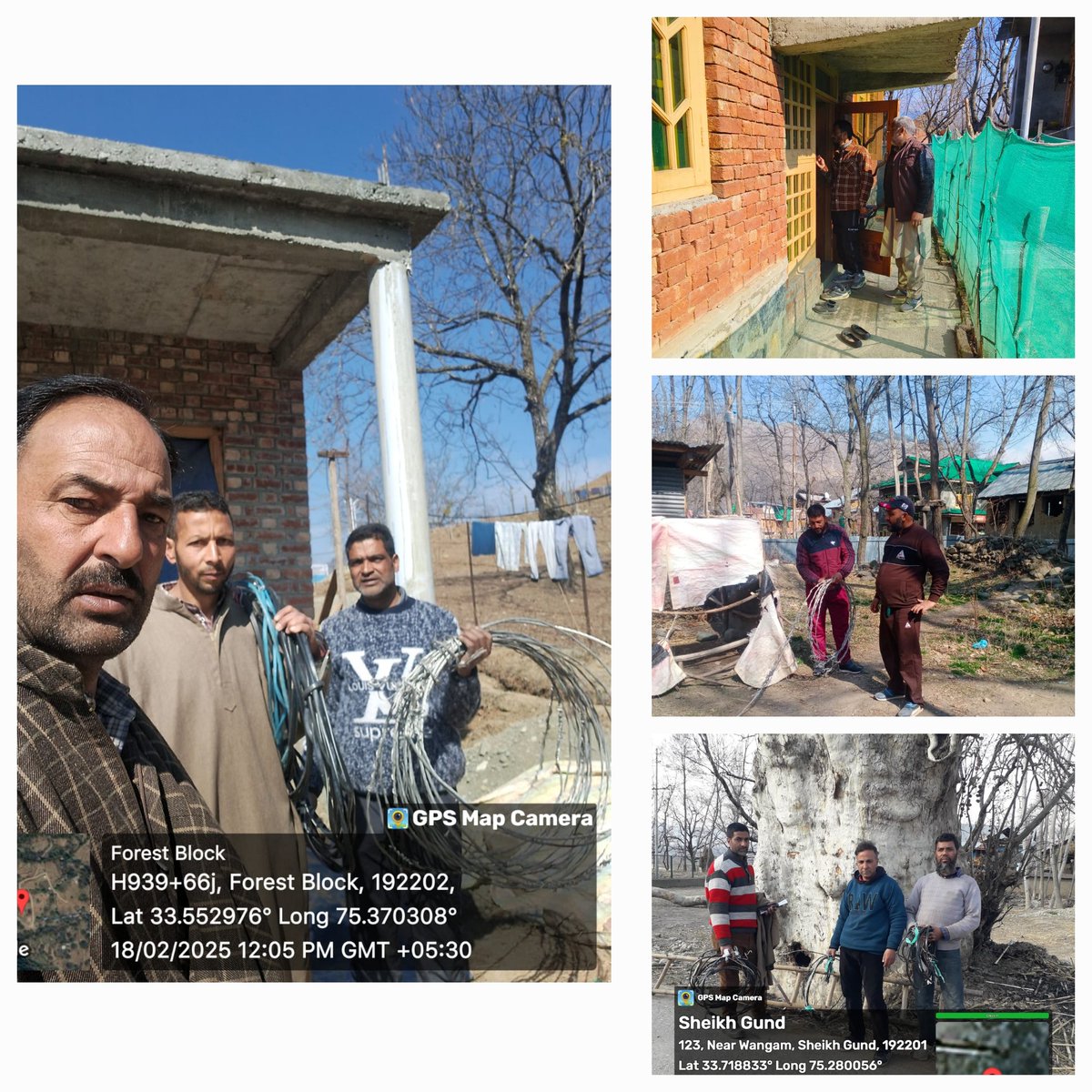 SubDivAchKPDCL's tweet image. Disconnections on non payment of Electric dues and load inspections at various consumer installations of Sub Division Achabal.