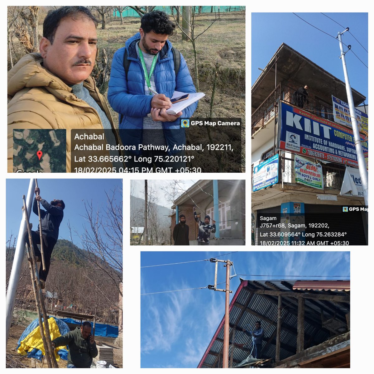 SubDivAchKPDCL's tweet image. Disconnections on non payment of Electric dues and load inspections at various consumer installations of Sub Division Achabal.