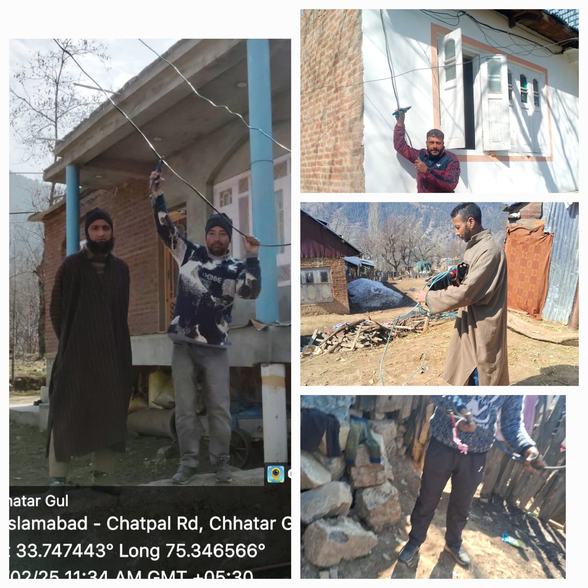 SubDivAchKPDCL's tweet image. Disconnections on non payment of Electric dues and load inspections at various consumer installations of Sub Division Achabal.