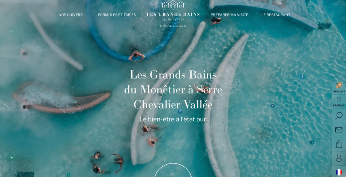 cssnectar's tweet image. New #WebDesign Inspiration -Les Grands Bains du Monêtier cssnectar.com/css-gallery-in…