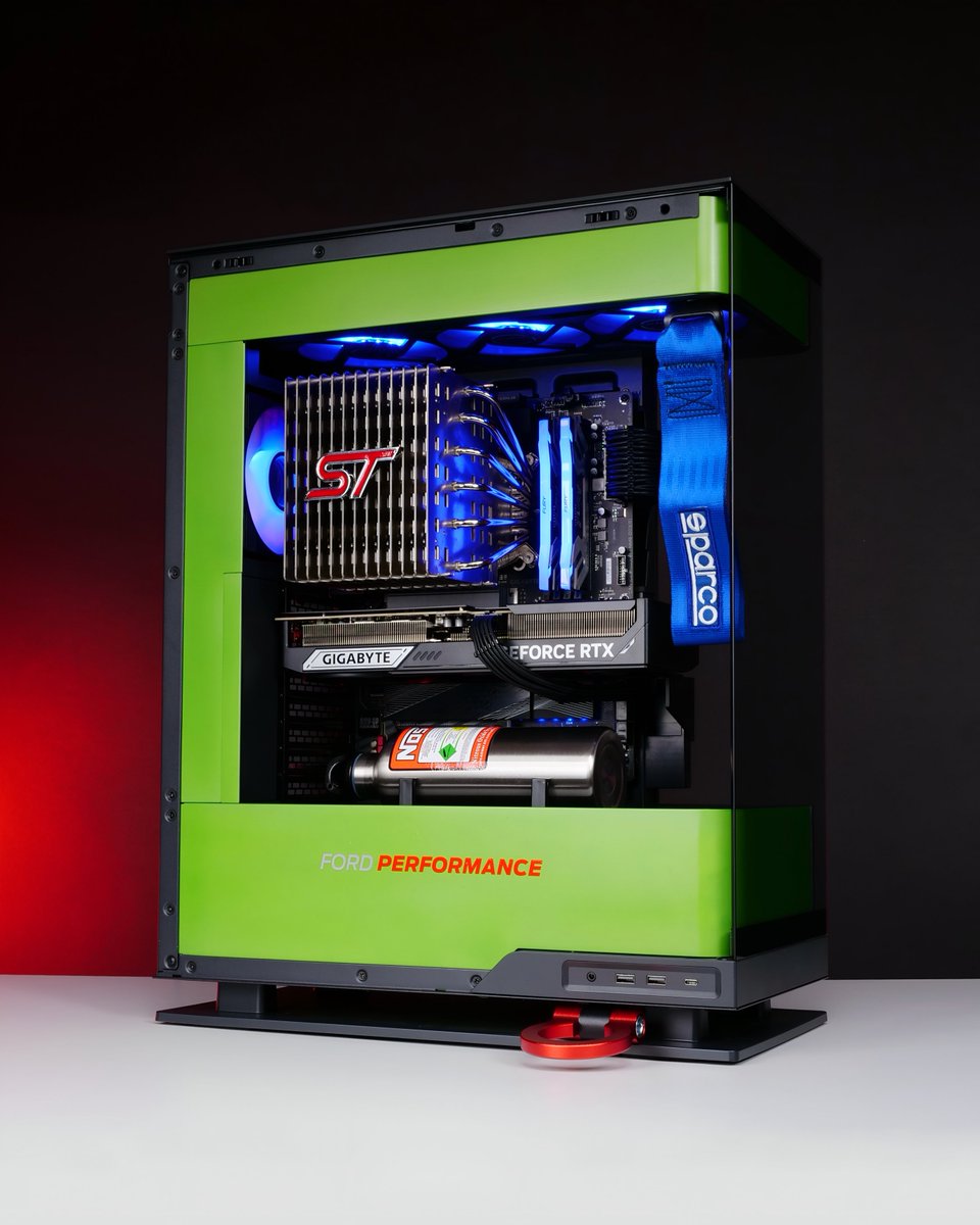 battlerigs's tweet image. An homage to my PUMA ST 🐸
In the new @Phanteks EVOLV X2 and featuring the @AORUS_UK RTX5080 WINDFORCE and @kingstontech FURY RENEGADES
#custompc #PumaST #pcmr #gamingpcs