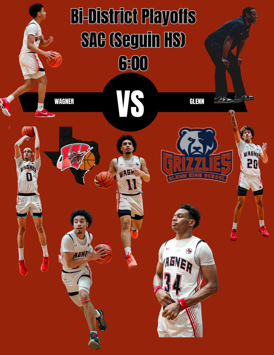 Wagner Boys Basketball (@wagnerboysbball) on Twitter photo Round 1 tonight!! β¦<a href="/hoopinsider/">Hoopinsider</a>β© β¦<a href="/AlamoCityHoops1/">Alamo City Hoops</a>β© β¦<a href="/GASOTim/">Tim Littlefield</a>β© β¦<a href="/SSports_Media/">Super Sports Media</a>β© #Season3 #SurviveAndAdvance Round 1 tonight!! β¦<a href="/hoopinsider/">Hoopinsider</a>β© β¦<a href="/AlamoCityHoops1/">Alamo City Hoops</a>β© β¦<a href="/GASOTim/">Tim Littlefield</a>β© β¦<a href="/SSports_Media/">Super Sports Media</a>β© #Season3 #SurviveAndAdvance