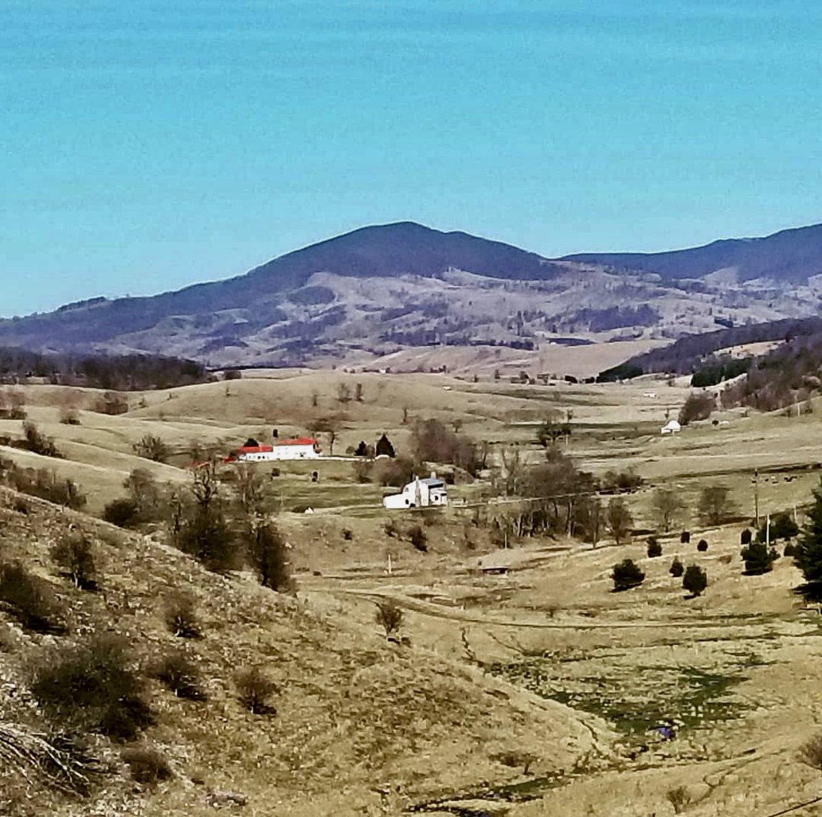 Blue Grass, VA is barely a dot on the map, but it is one of the most beautiful spots in the Appalachian Mountains.
