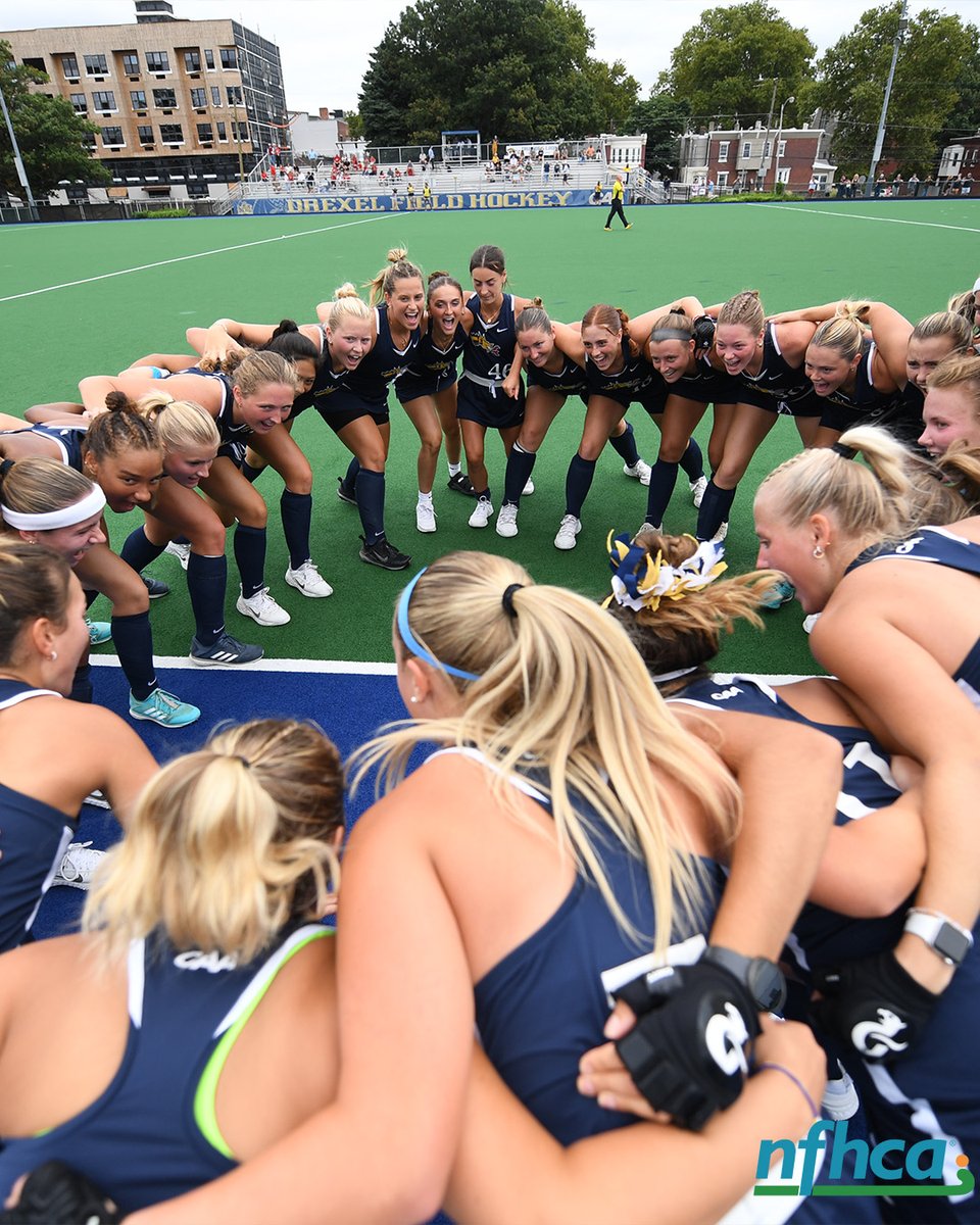 Congratulations to the Dragons for earning the 2024 @nfhcacoaches Division I National Academic Team Award 🍎👏

Drexel is 1 of 57 Division 1 teams to have a team grade-point average of 3.5 or higher during the fall semester of the current academic year!!

#FearTheDragons 🐉