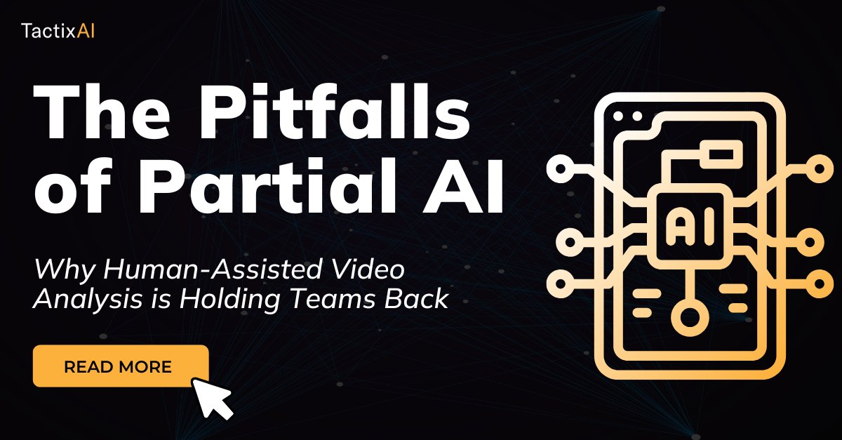⏳ AI should work instantly, not hours later.
Most #sportsanalysis tools still rely on humans—creating delays, errors, and inefficiencies.

🚀 TactixAI = Full AI Automation
✅ Real-time breakdowns
✅ No human intervention
✅ Smarter, faster insights

👉 tactixai.com/2025/02/18/par…