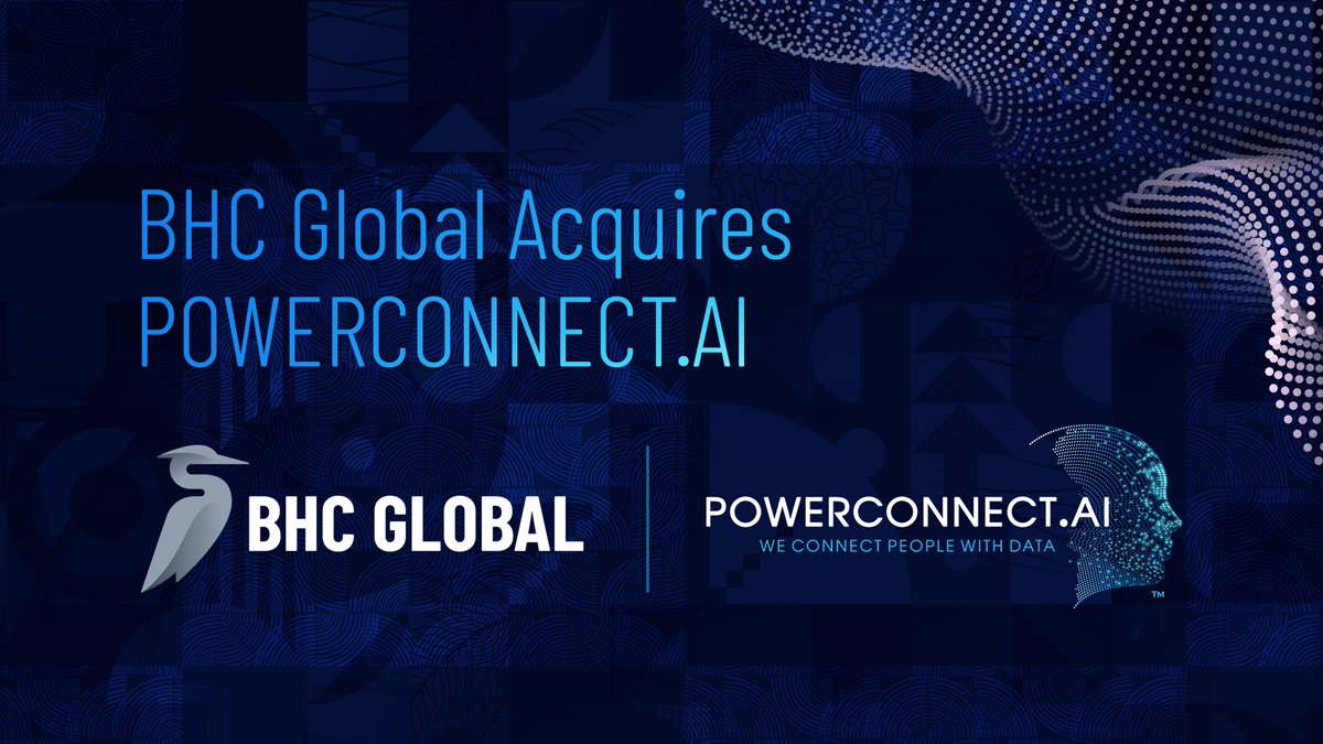 BHC Global (@bhc_global) on Twitter photo <a href="/BHC_Global/">BHC Global</a> acquires POWERCONNECT.AI
Full acquisition press release:
lnkd.in/etB5eDMV
Schedule a demo today:
lnkd.in/eZ4ddnPc <a href="/BHC_Global/">BHC Global</a> acquires POWERCONNECT.AI
Full acquisition press release:
lnkd.in/etB5eDMV
Schedule a demo today:
lnkd.in/eZ4ddnPc