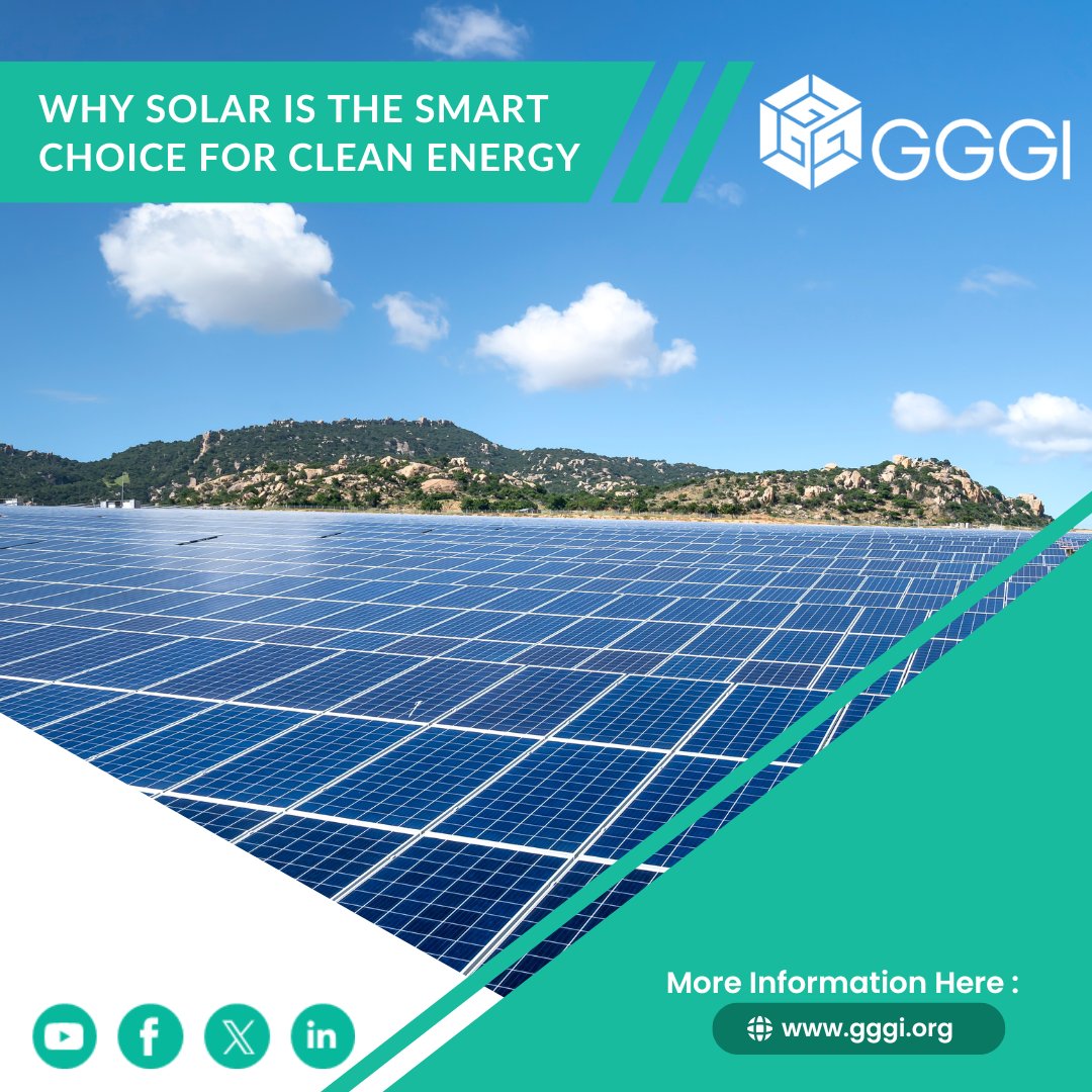 GGGIEthiopia's tweet photo. ☀️Solar energy is clean, affordable, &amp; accessible, making it a game-changer in the fight against climate change. GGGI partners with the gov't of #Ethiopia, @DanishMFA, @SweinEthiopia, @ItalyMFA_int, &amp; Korea Forest Service to expand access to clean energy across Ethiopia.
@gggi_hq https://t.co/LF5NGcB4i4