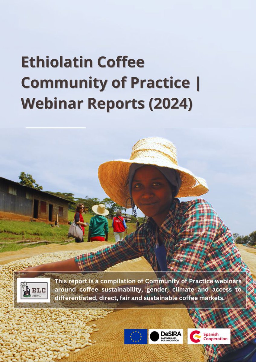 Here is a compilation of all the Community of Practice webinars we had in 2024 around coffee sustainability, gender, climate and access to differentiated, direct, fair and sustainable coffee markets 👇🏾

ethiolatincoffee.com/knowledge-prod…