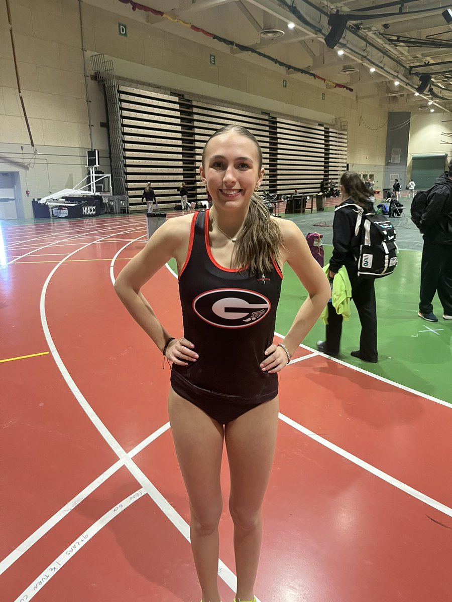 🥇Section 2 Champion!!! 
Congrats for an amazing meet by Kirsten Barnhart yesterday at the Section 2, Div 1 Championships!! She scored 28 points for our team in 3 events!! 
🥇Triple Jump Champion!!!
🥈2nd place in the Long Jump!
🥇Member of our 1st place 4x200m team!

Wow!!