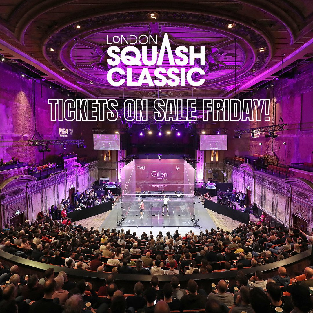 Tickets on sale this Friday! 🙌🎟️

More info 👉 tinyurl.com/yrwmkm4u