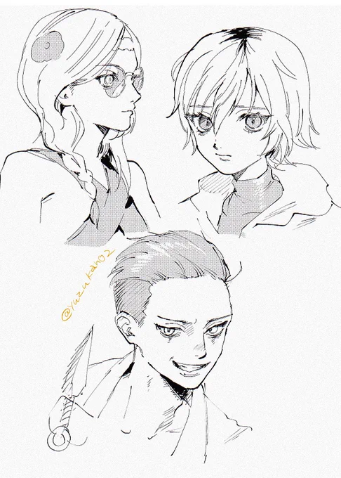 昔のらくがきをリメイク 